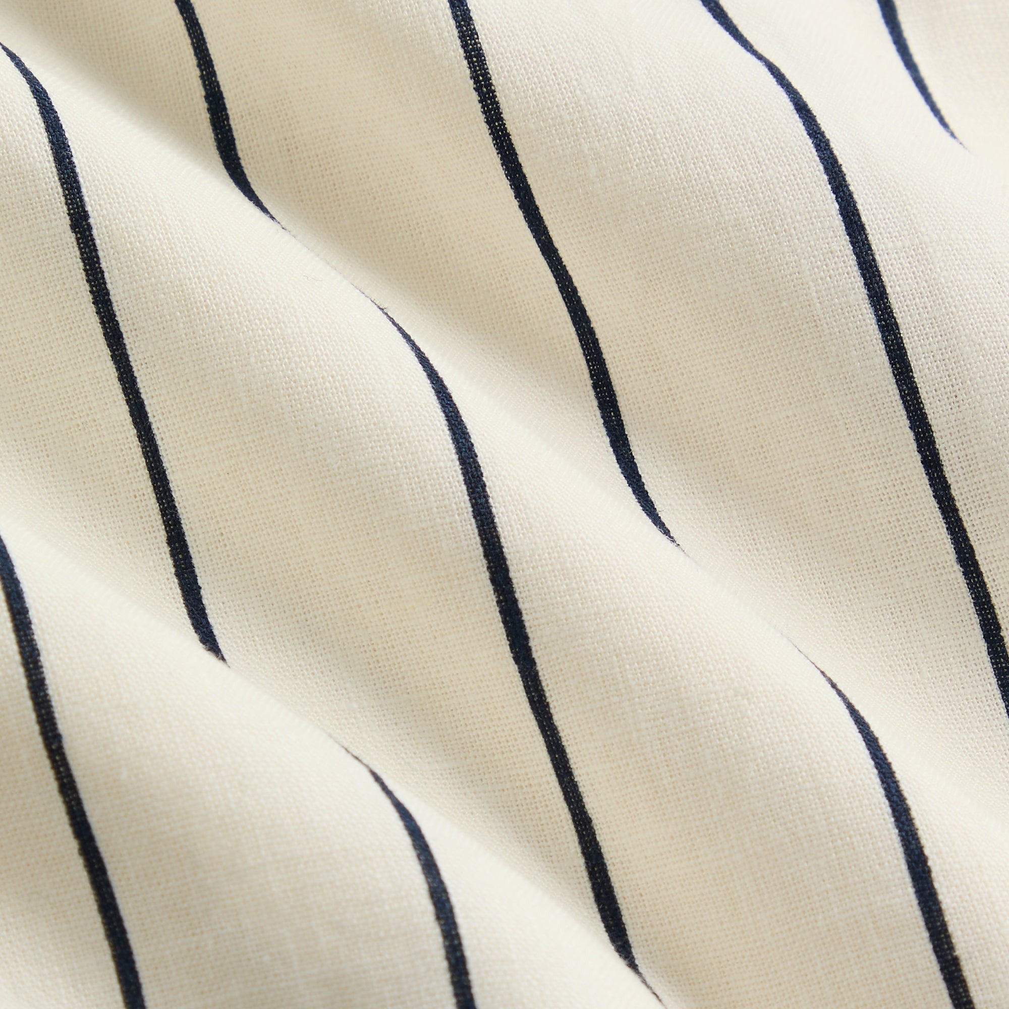 Kith Kids Pinstripe Baseball Shirt - Silk