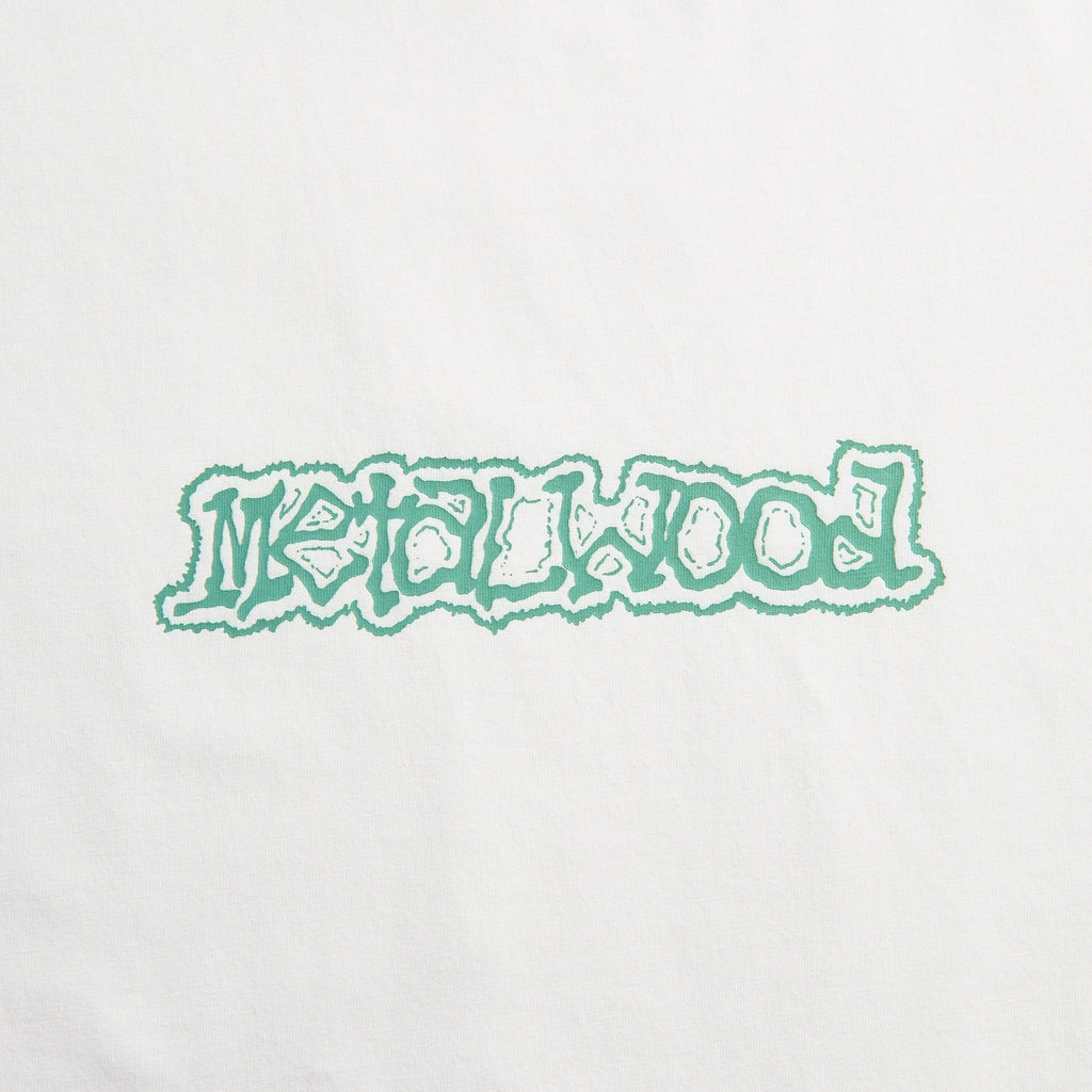 Metalwood Dewey Tee - White