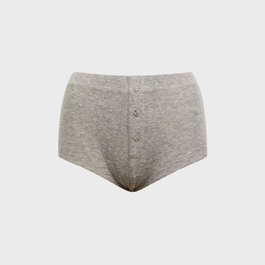 Entire Studios Booty Short - Silver Grain