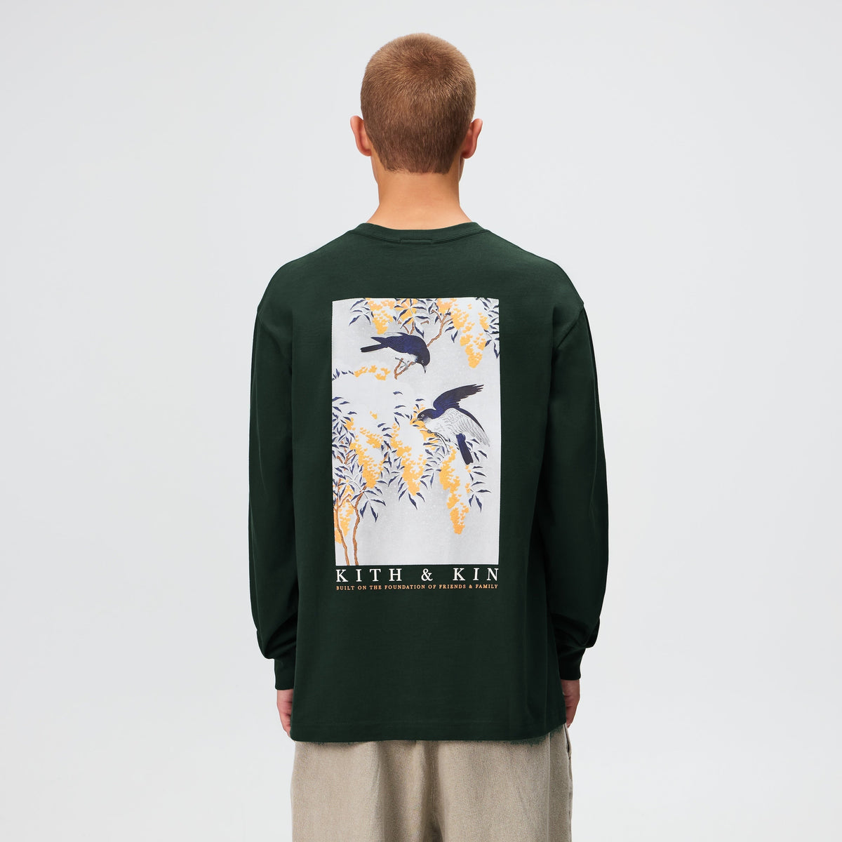 Kith Winter Tailbird Long Sleeve Pocket Tee - Stadium