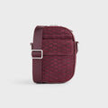 Kith Monogram Suede Passenger K15 Bag - Magma