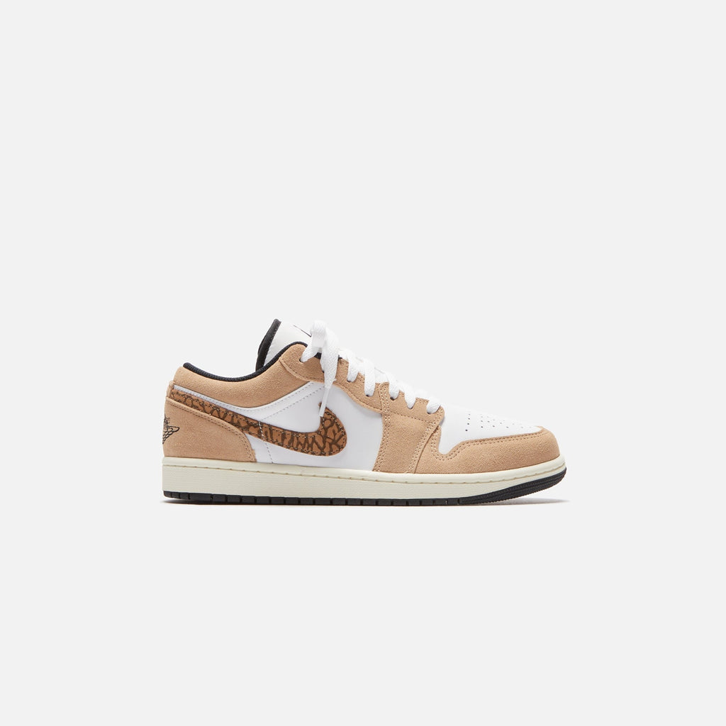 Nike Air Jordan 1 Low SE - Hemp / Metallic Gold / White / Light British Tan