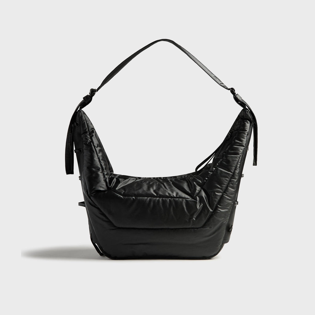 Lemaire Large Soft Game Bag - Ash Black