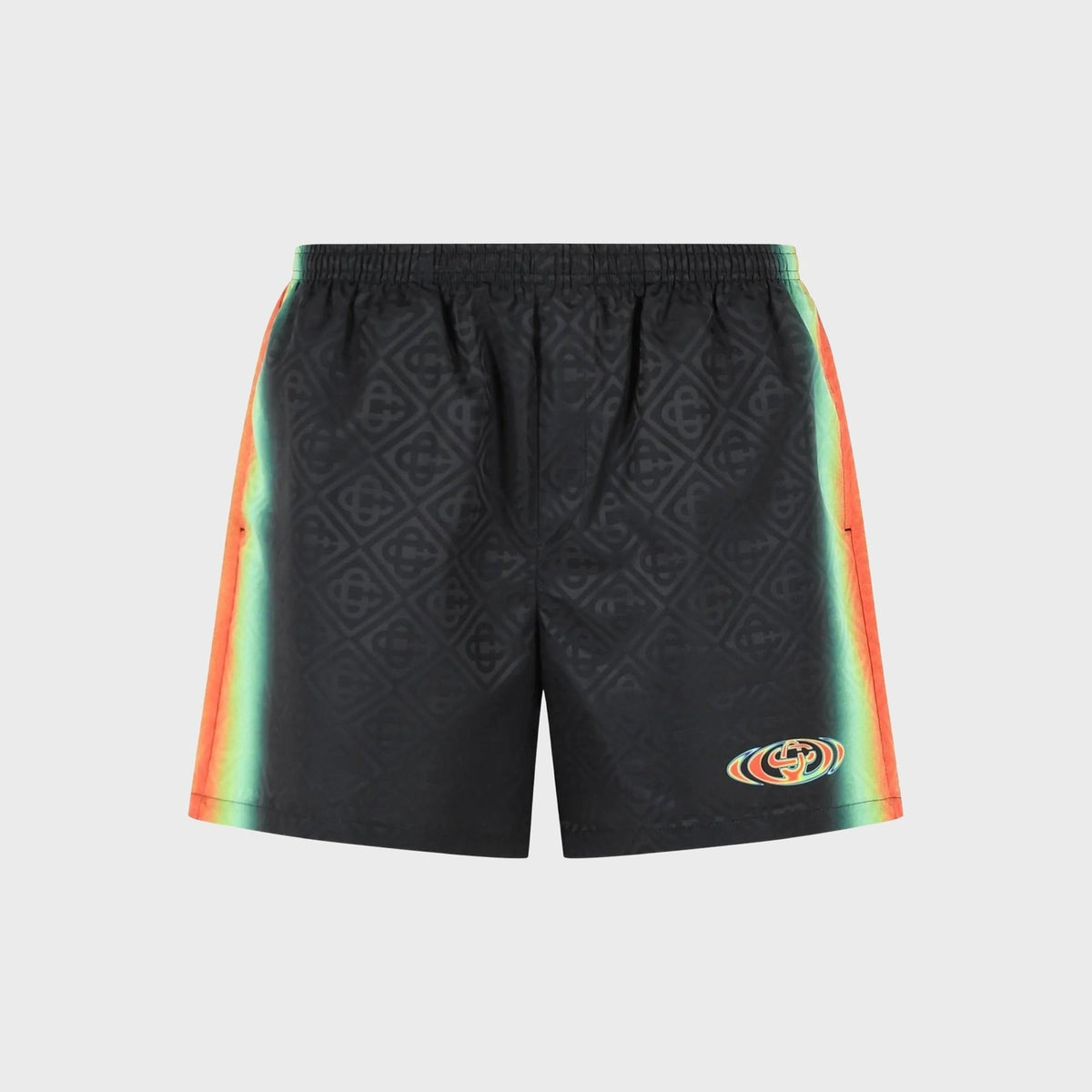 Casablanca Monogram Swim Short - Black