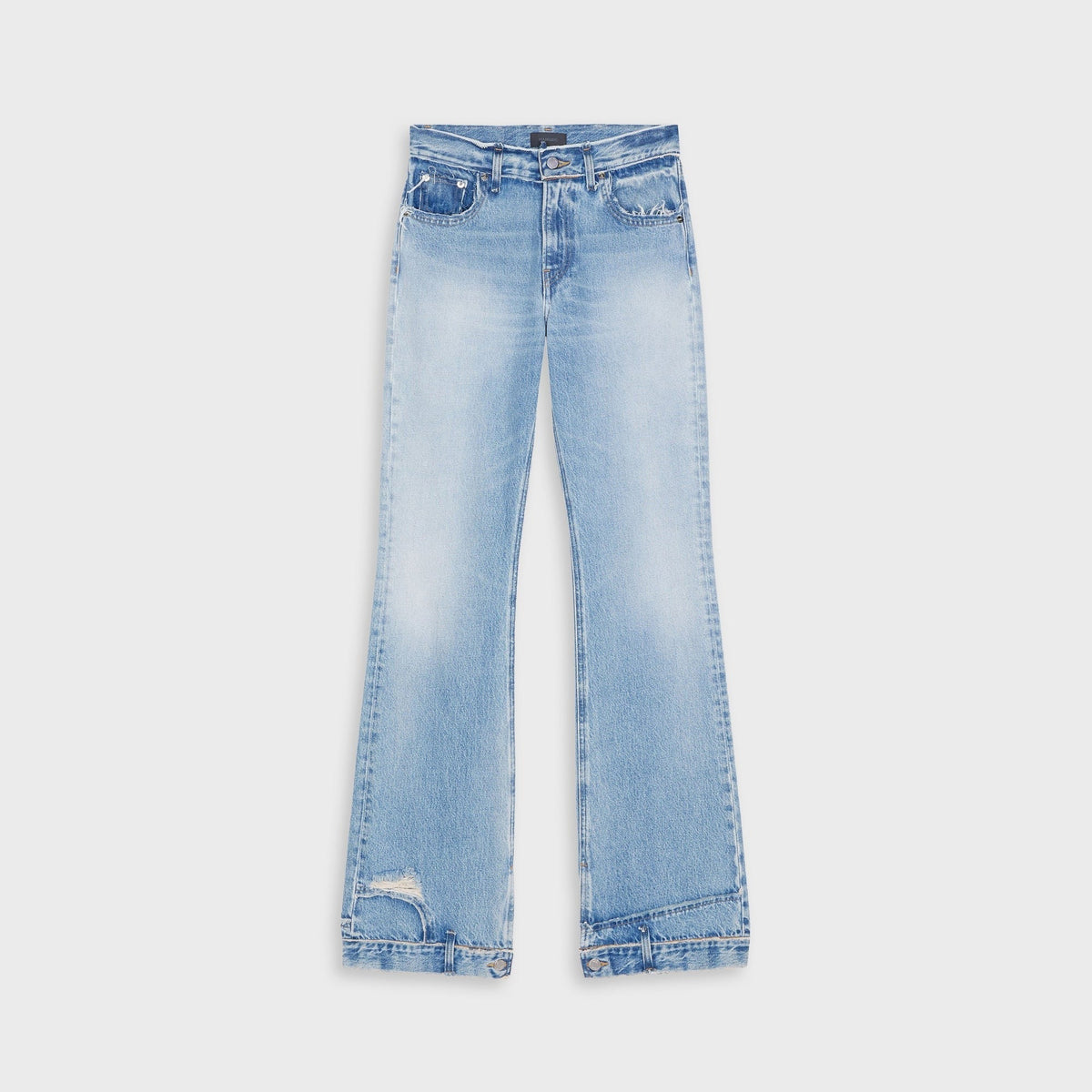 Haikure Flora Denim Jean - Blue Pollock
