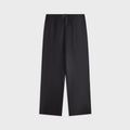 Auralee Light Melton One-Tuck Slacks - Dark Charcoal
