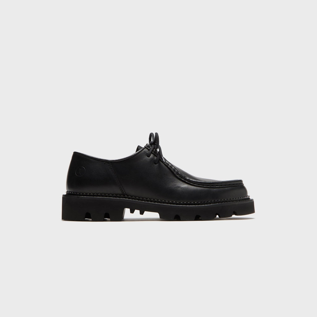 Collegium Pillar Moc Toe Derby - Nero