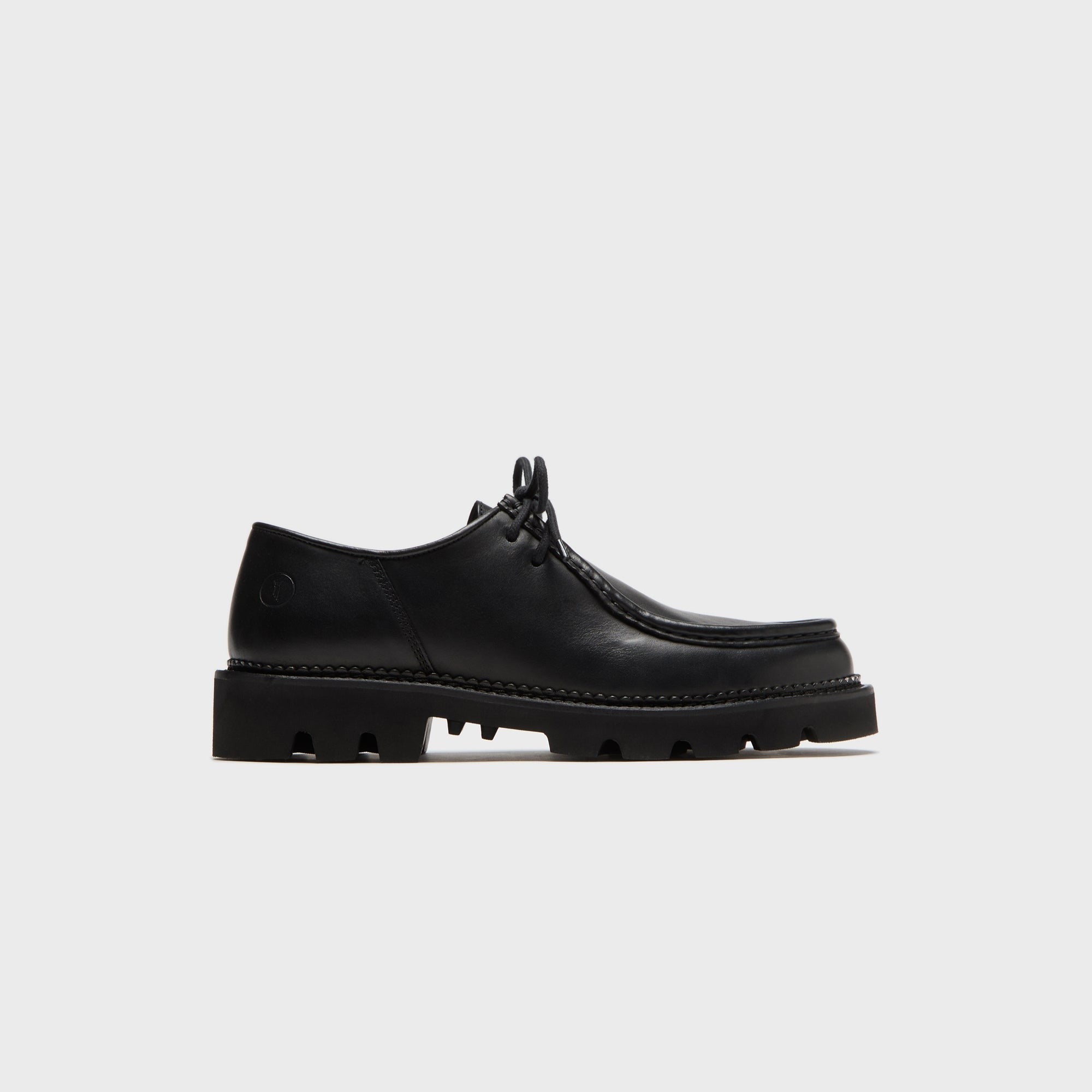 Collegium Pillar Moc Toe Derby - Nero
