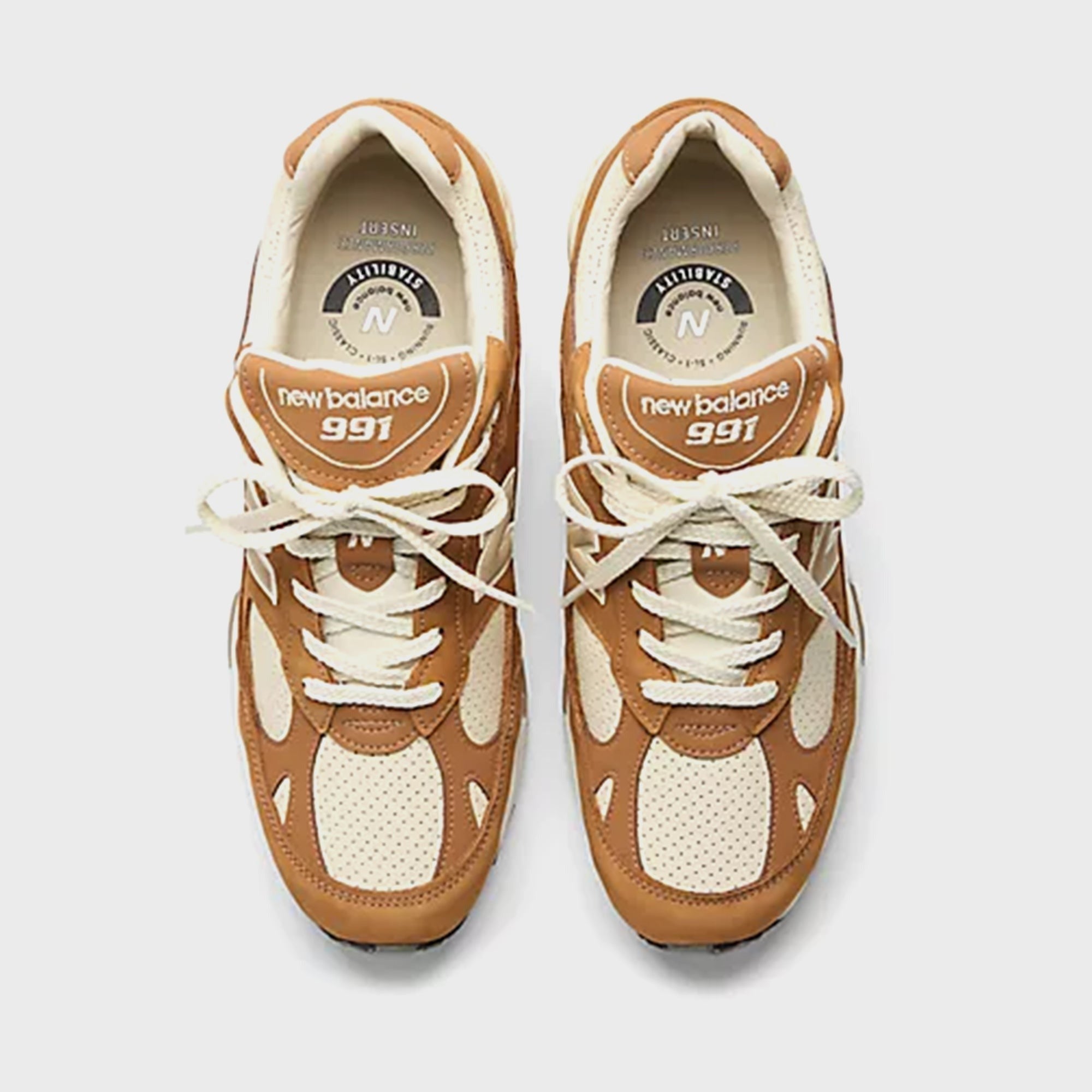 New Balance WMNS Made in UK 991v1 - Chipmunk / Birch