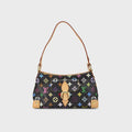 WGACA Louis Vuitton Monogram Multicolore Eliza Shoulder Bag - Black