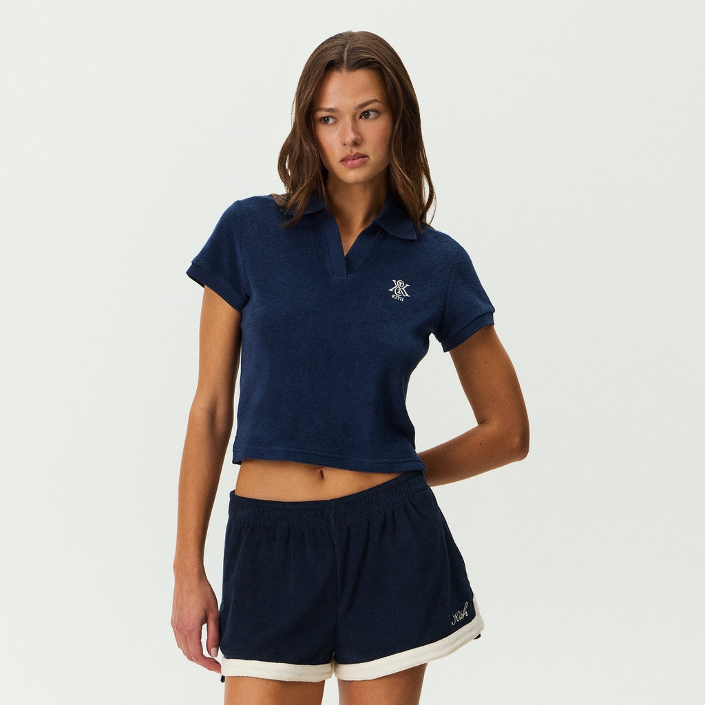 Kith Women Hedi Towel Terry Polo - Nocturnal