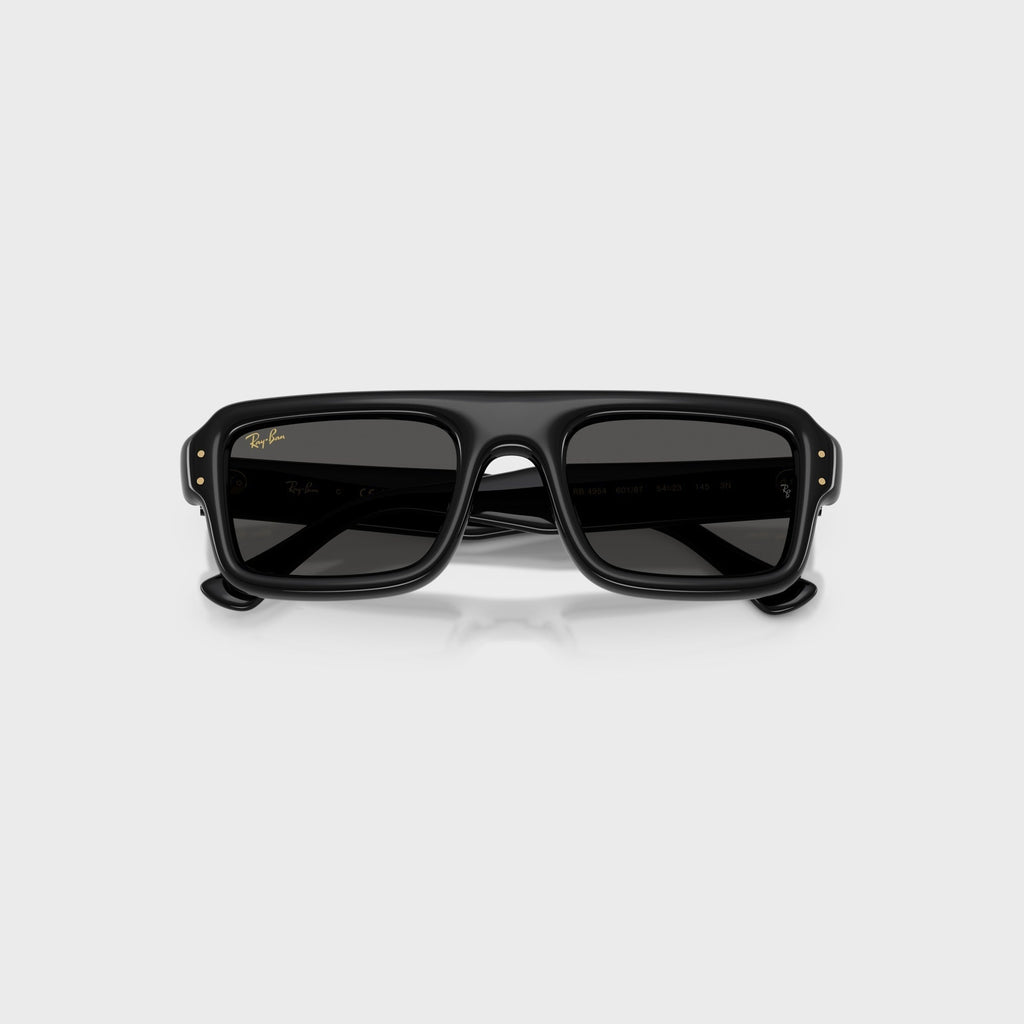 Ray-Ban x A$AP Rocky Flacko Puffer Sunglasses - Black Frame / Dark Grey Lens
