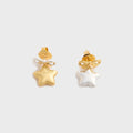 Sandy Liang Boshi Earring - Gold / Silver