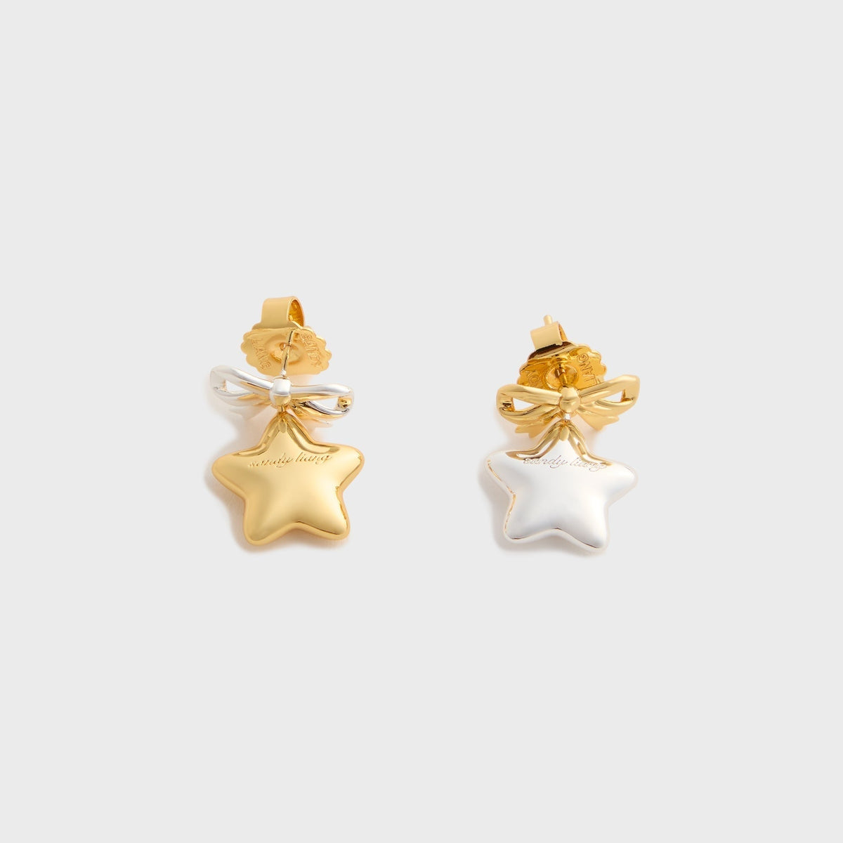 Sandy Liang Boshi Earring - Gold / Silver