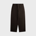 Engineered Garments Poly Wool Heavy Flannel Officer Pant - Dark Brown
