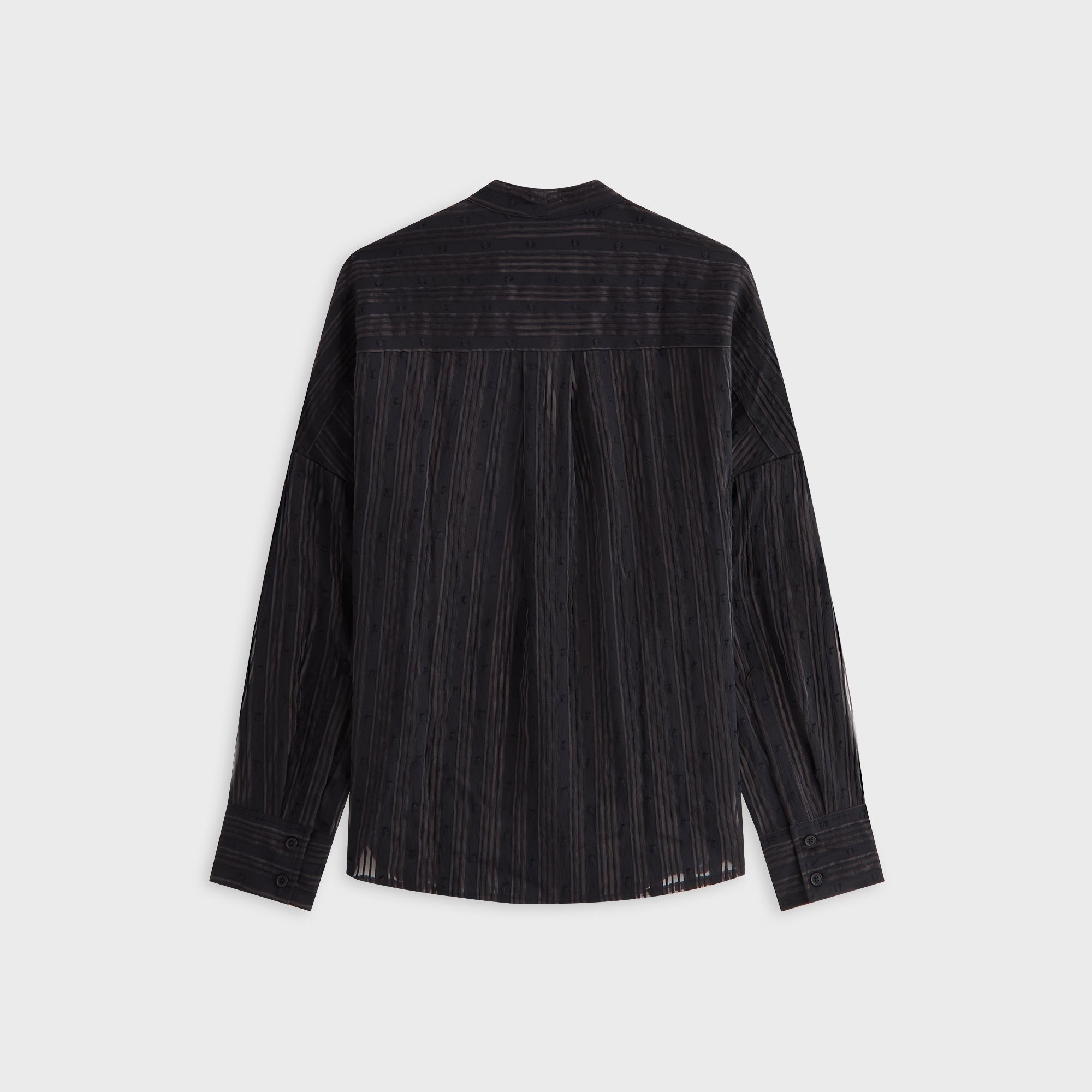 Kith Women Carmyn Sheer Cardigan Shirt - Black