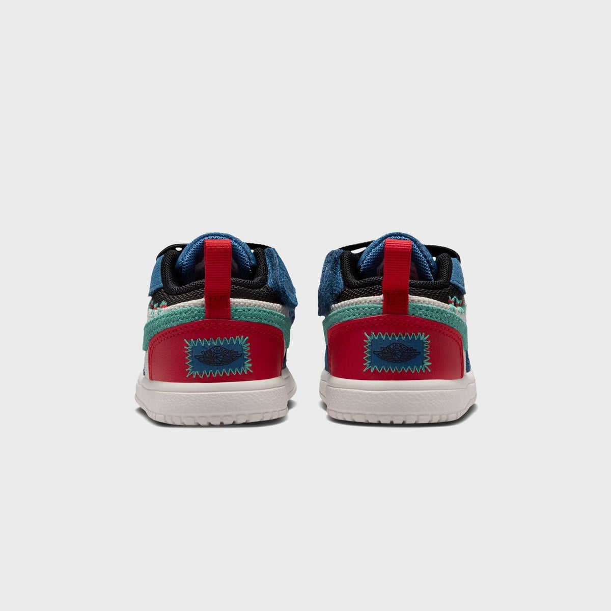 Jordan TD Jordan 1 Low Alt SE - True Blue / University Red / Kinetic Green / Black