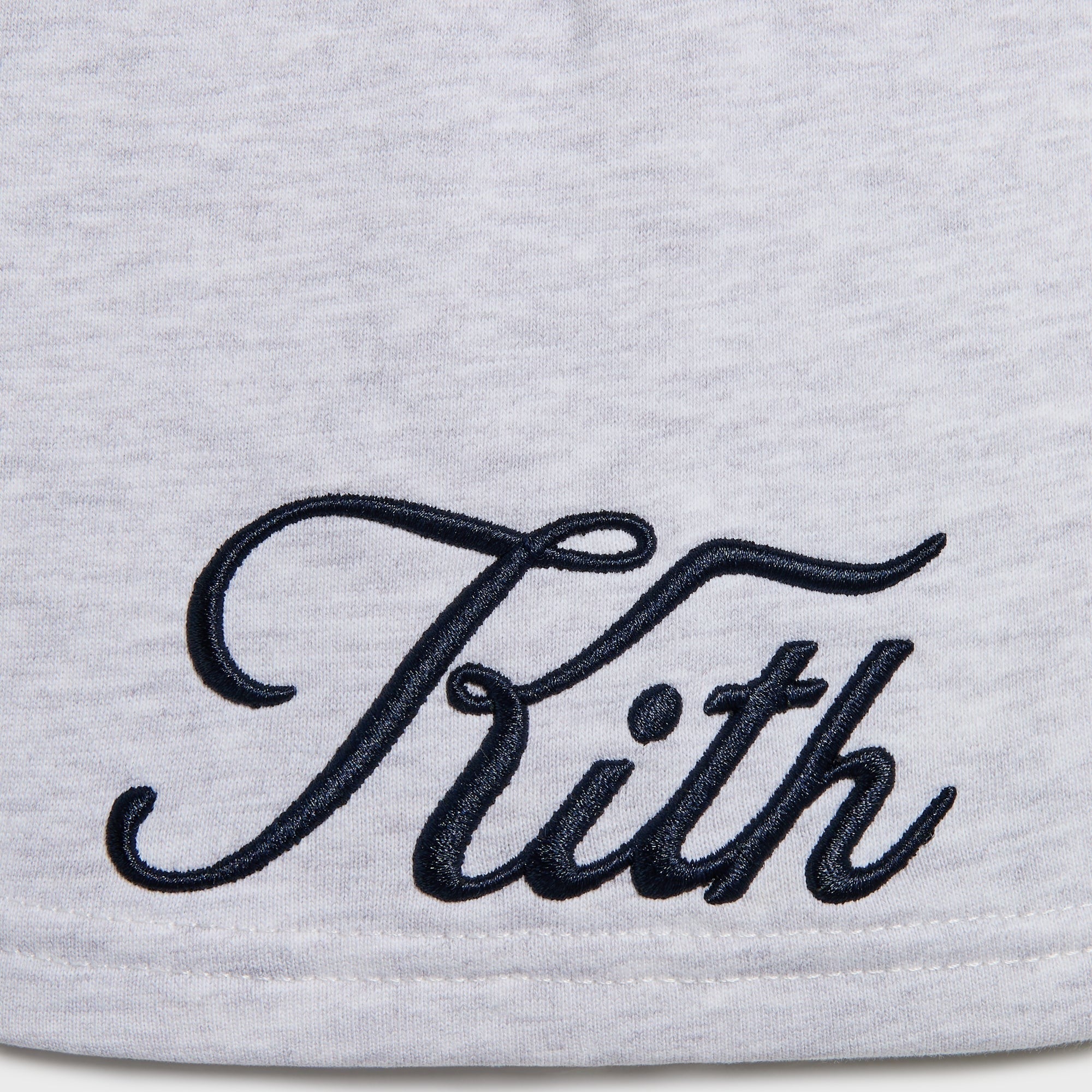 Kith Kids Logo Nelson Short - Light Heather Grey