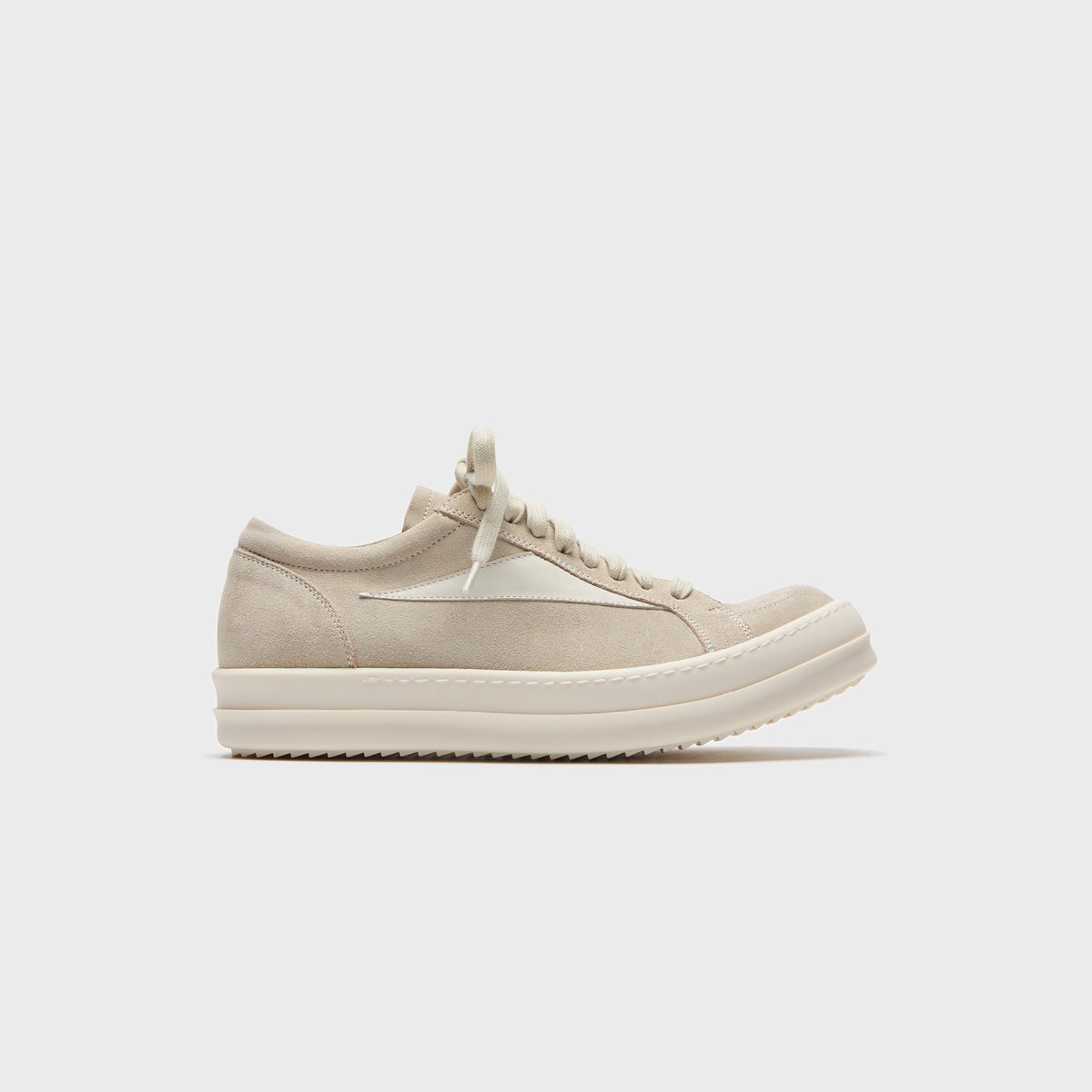 Rick Owens WMNS Temple Vintage Sneaks - Pearl / Dirty Milk / Milk
