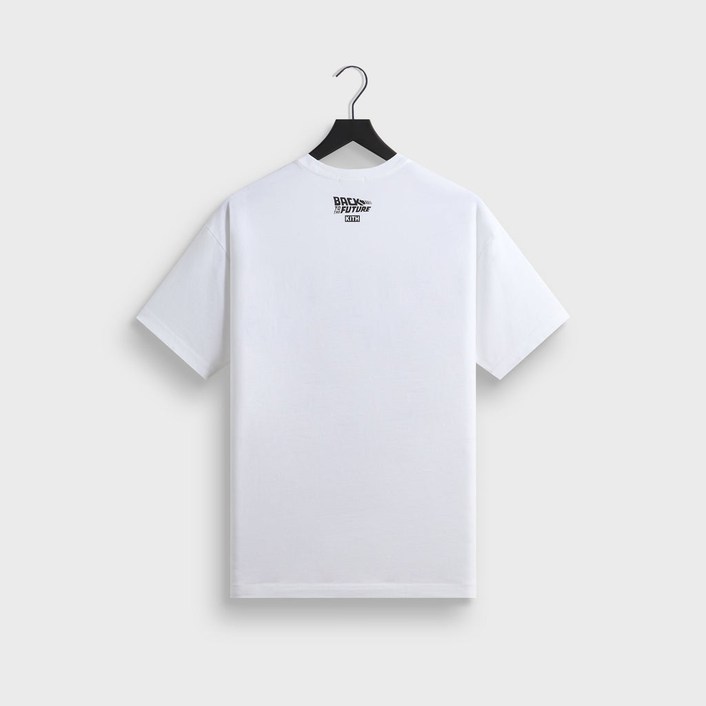 Kith for Back to the Future II Movie Poster Vintage Tee - White
