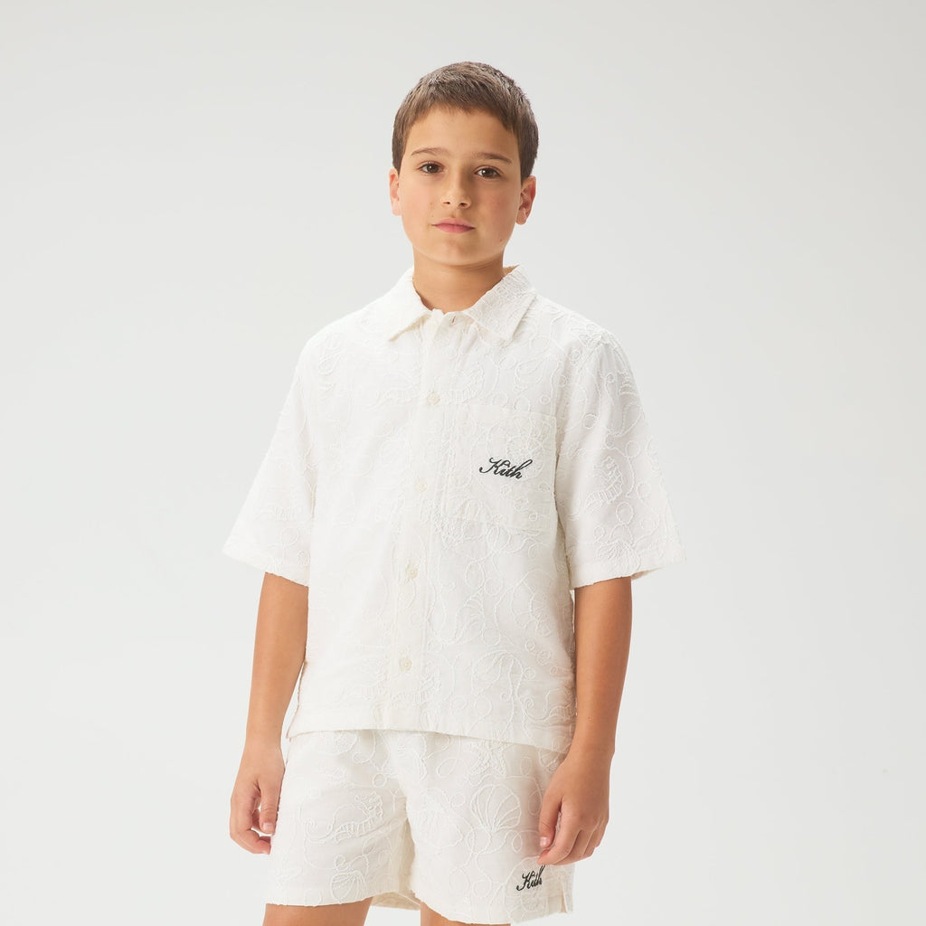 Kith Kids Seaside Bennet Camp Shirt - Silk