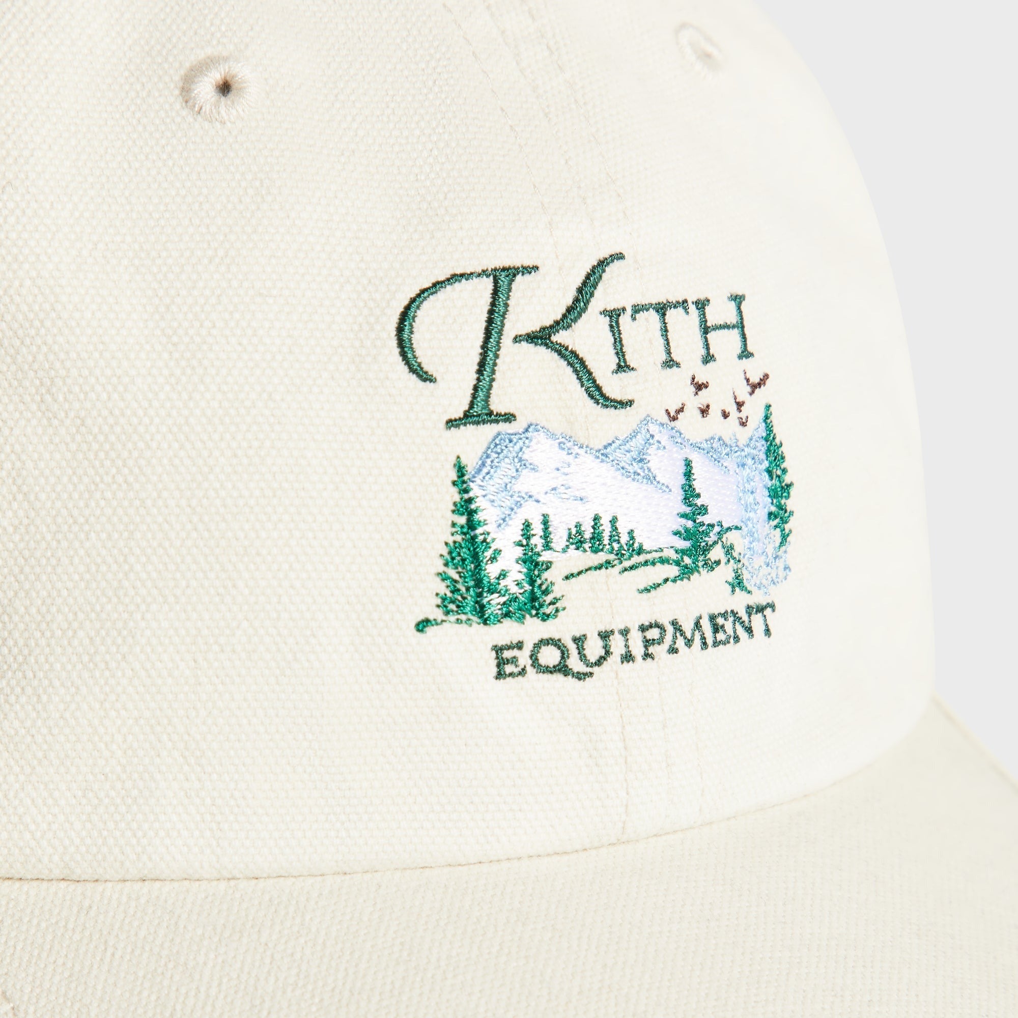 Kith & '47 Canvas Long Visor Clean Up Cap - Sandrift