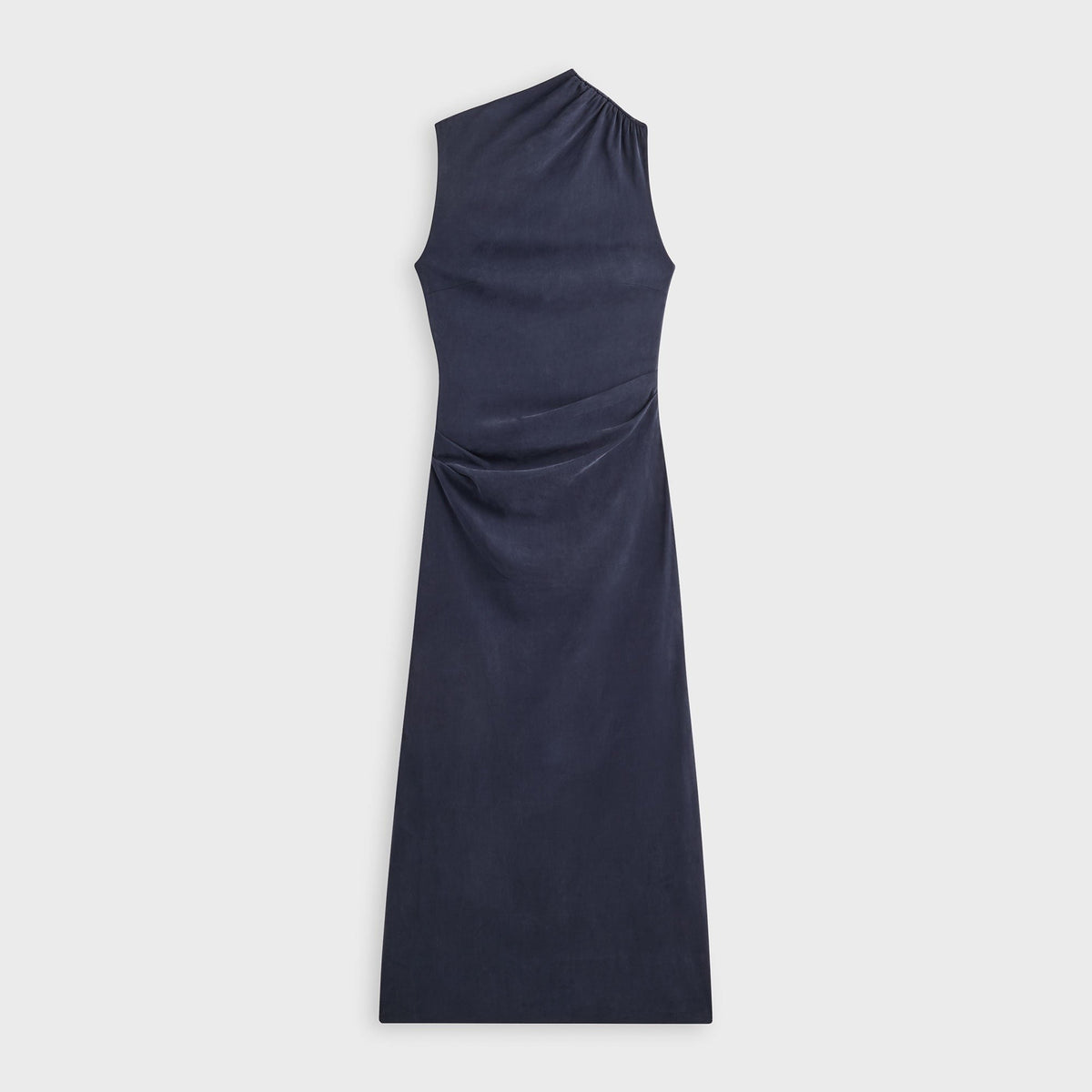 Kith Women Delphi Draped Sueded Gown - Black