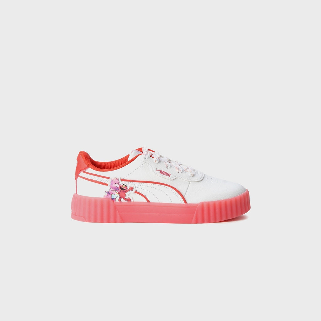 PUMA x Care Bears x Sesame Street PS Carina 3.0 - PUMA White / Active Red