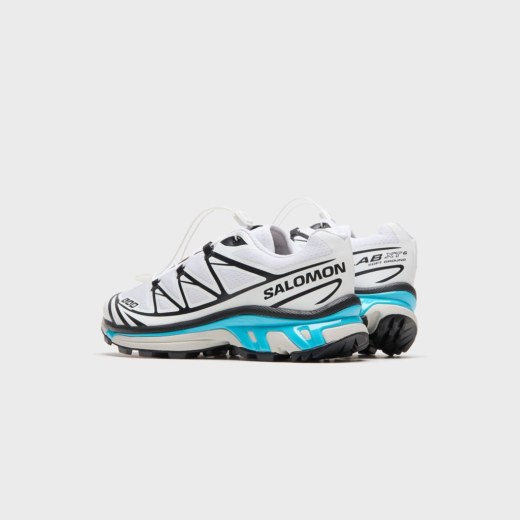 Salomon XT-6 - Black / White / Blue Curacao