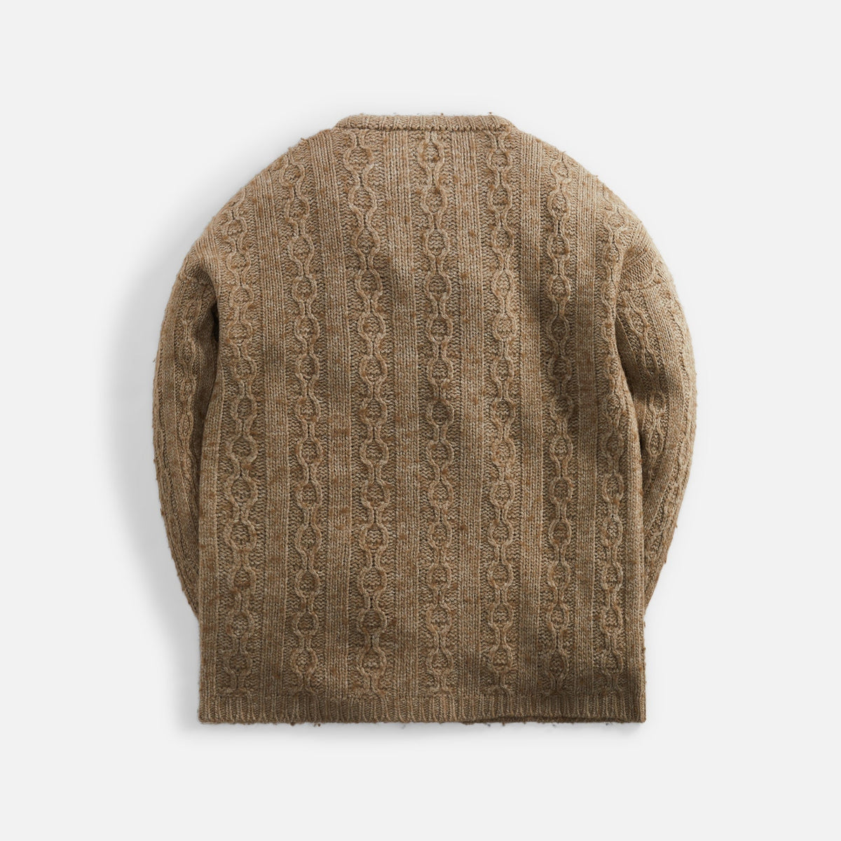 Our Legacy Popover Roundneck Peafowl Funky Chain Knit - Beige