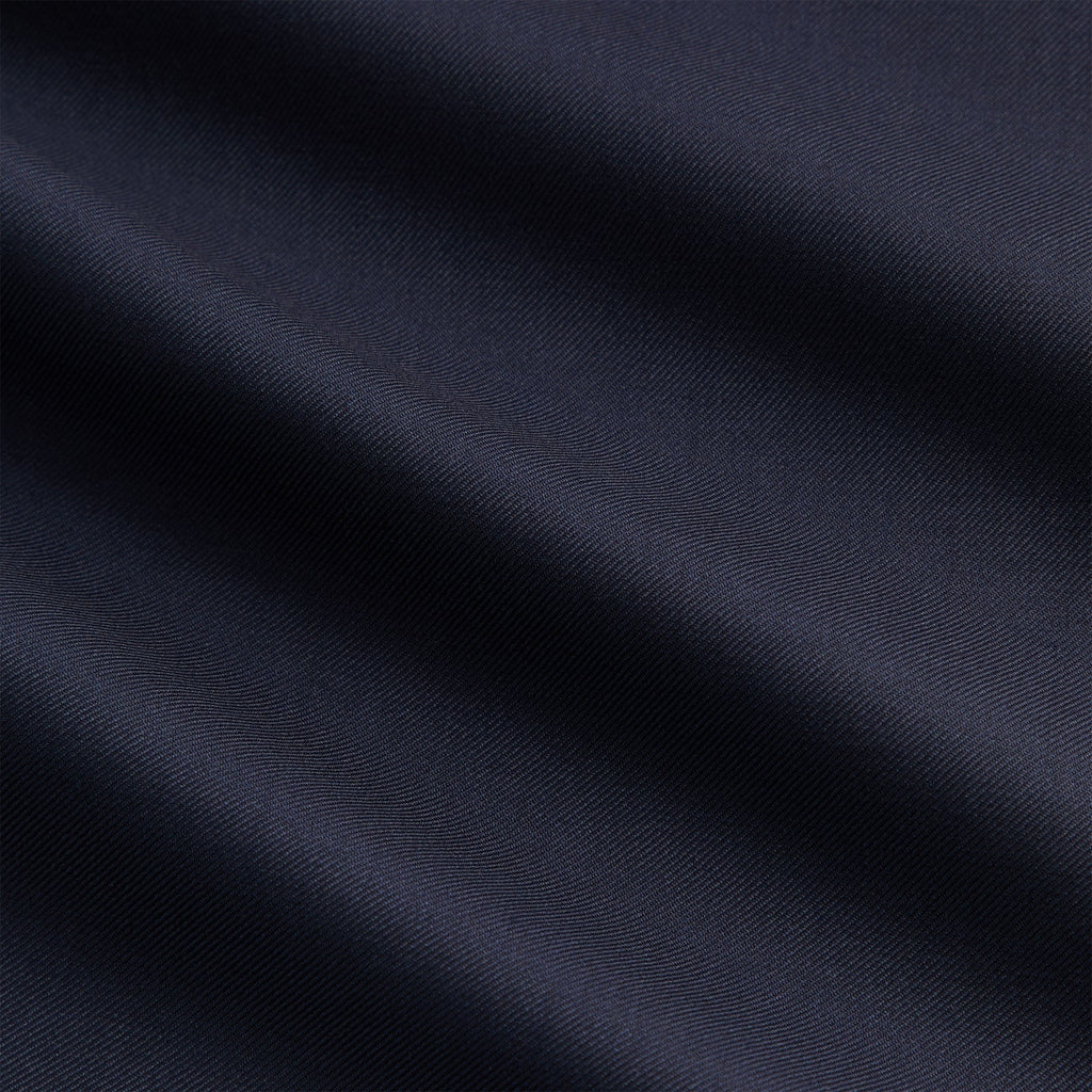 Giorgio Armani &Kin Flat Front Trouser - Blue / Navy