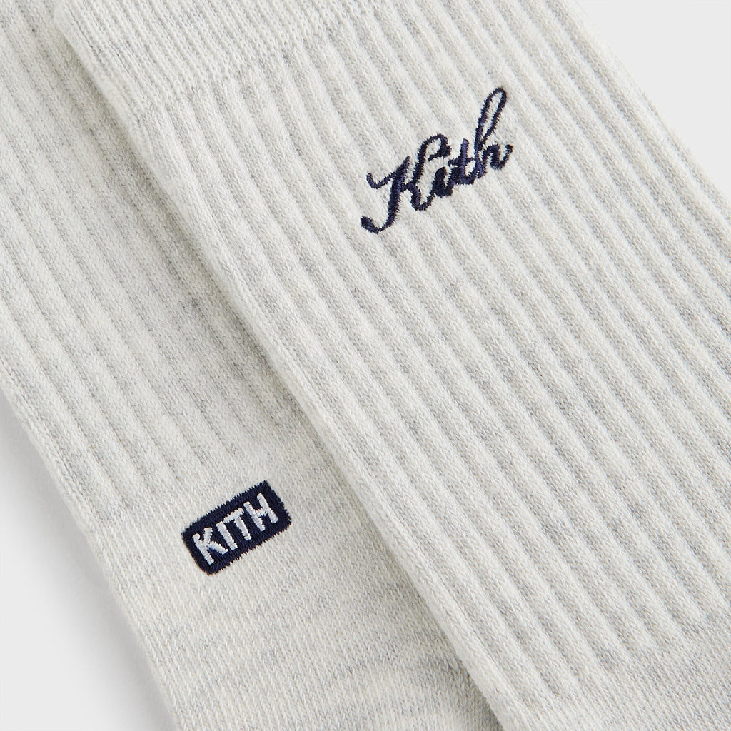 Kith 3-Pack Script Cotton Crew Socks - Multi