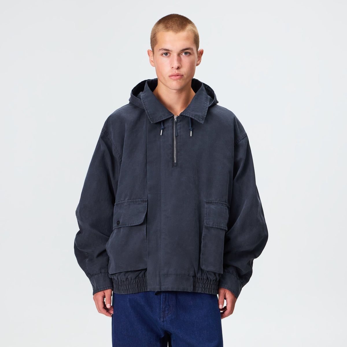 Kith Garment-Dyed Cotton Faille Kip Jacket - Cosmos