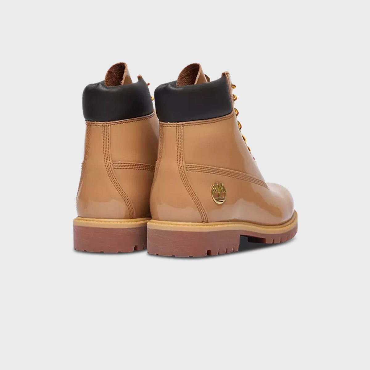 Timberland WMNS 6-Inch Lace Up Waterproof Boot - Beige Full-Grain