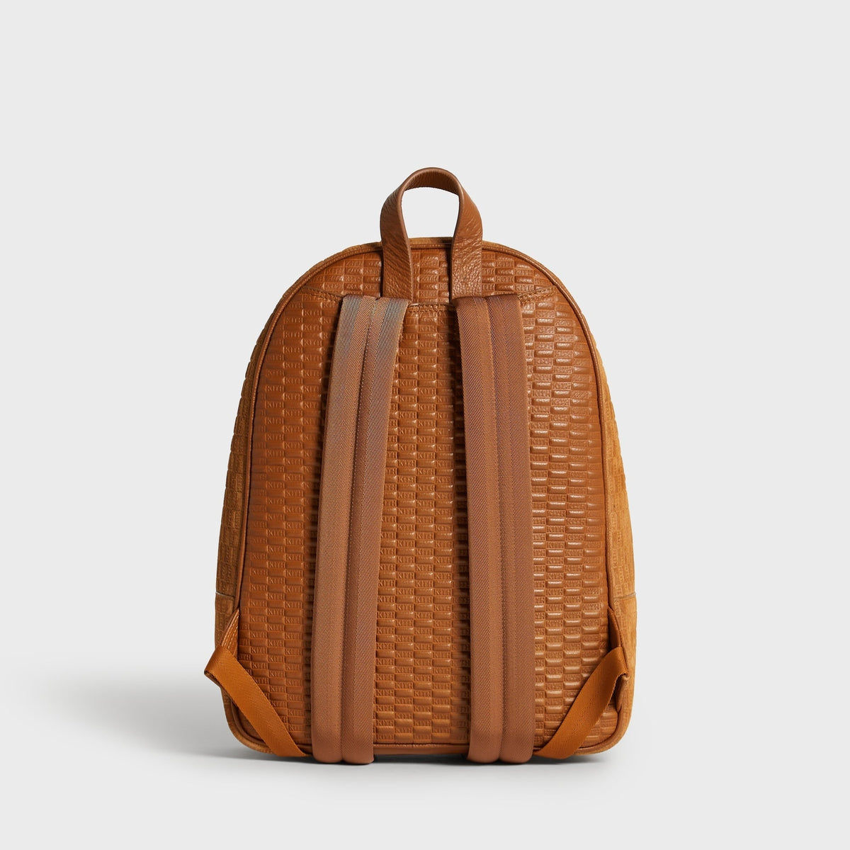 Kith Monogram Suede Backpack - Argil