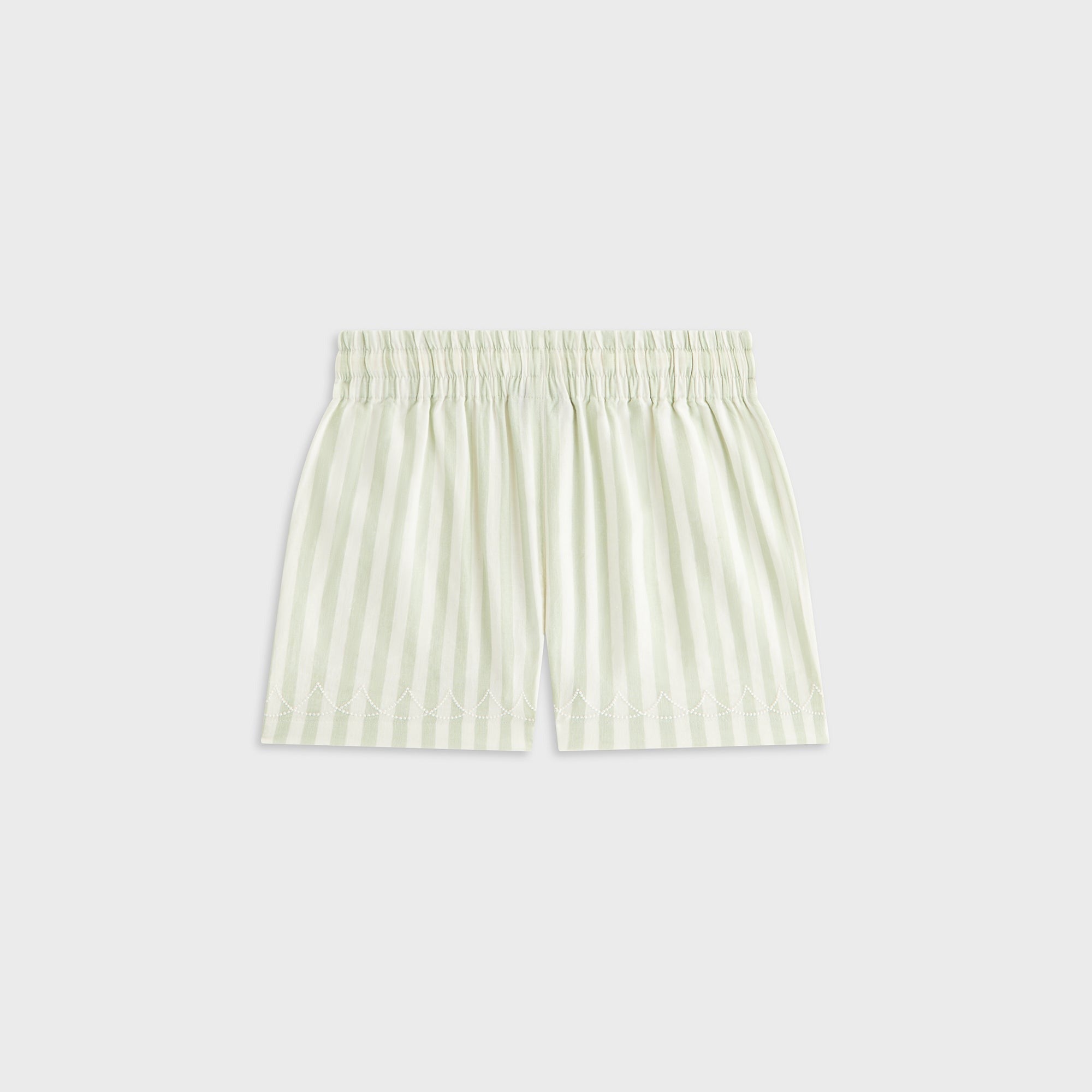 Kith Kids Embroidered Bennet Camp Short - Sage