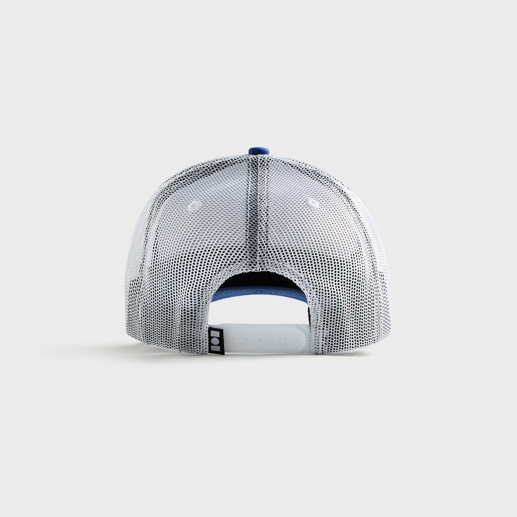 NAHMIAS Summerland Brim Trucker Hat - White / Blue