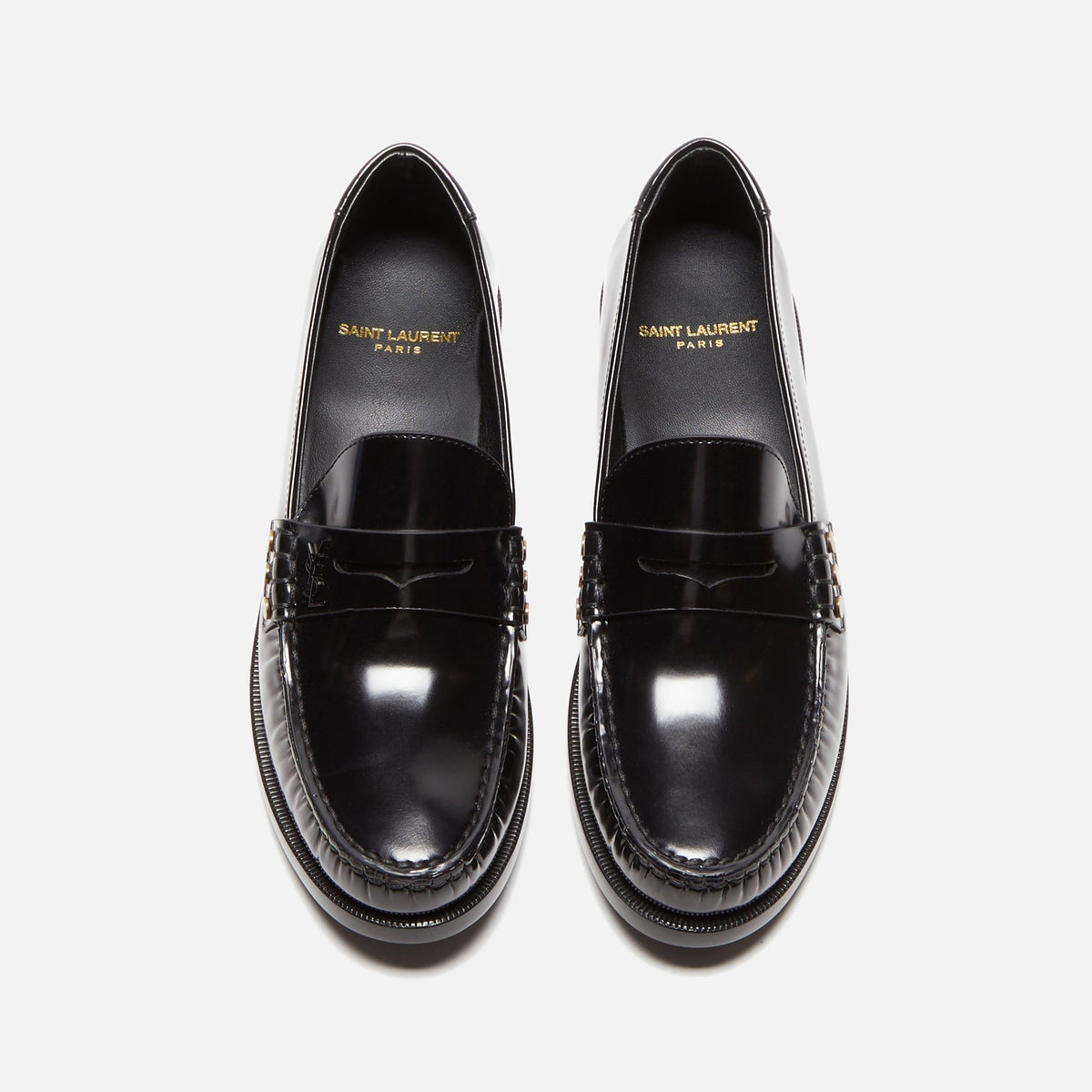 Saint Laurent Le Loafer 15 Plain Vamp Studs Master - Noir
