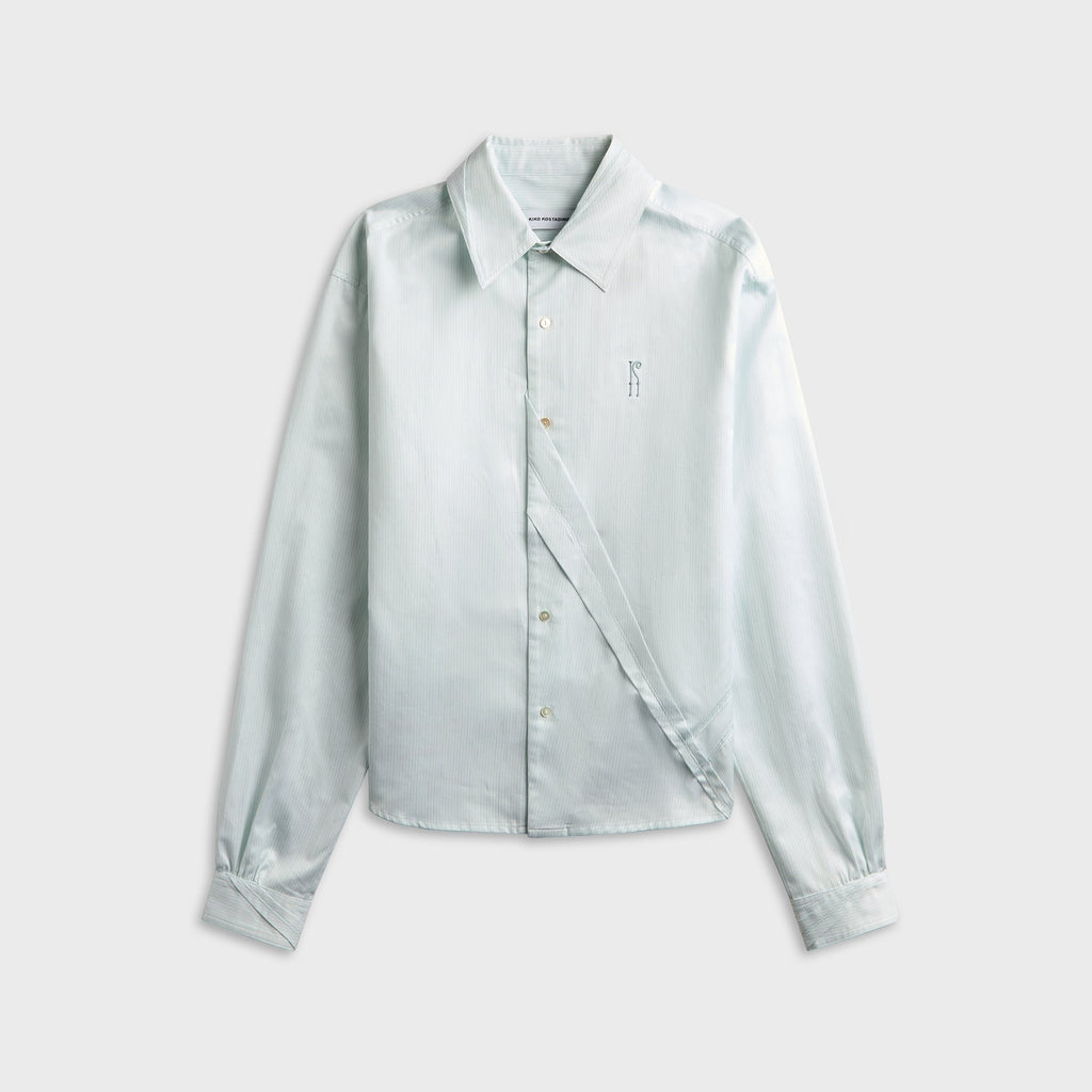 Kiko Kostadinov Ohne K-Dart Shirt - Blue / Green