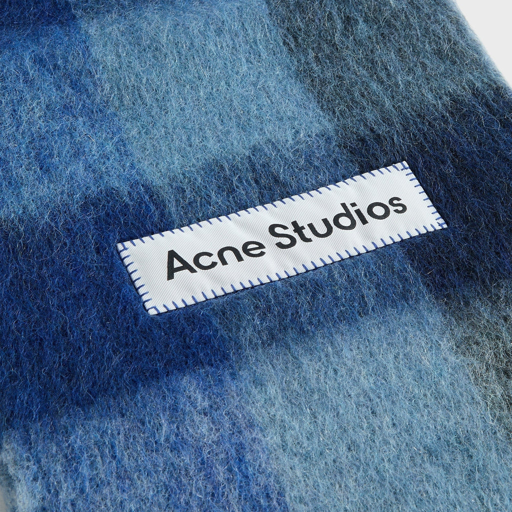 Acne Studios Scarf - Navy / Black