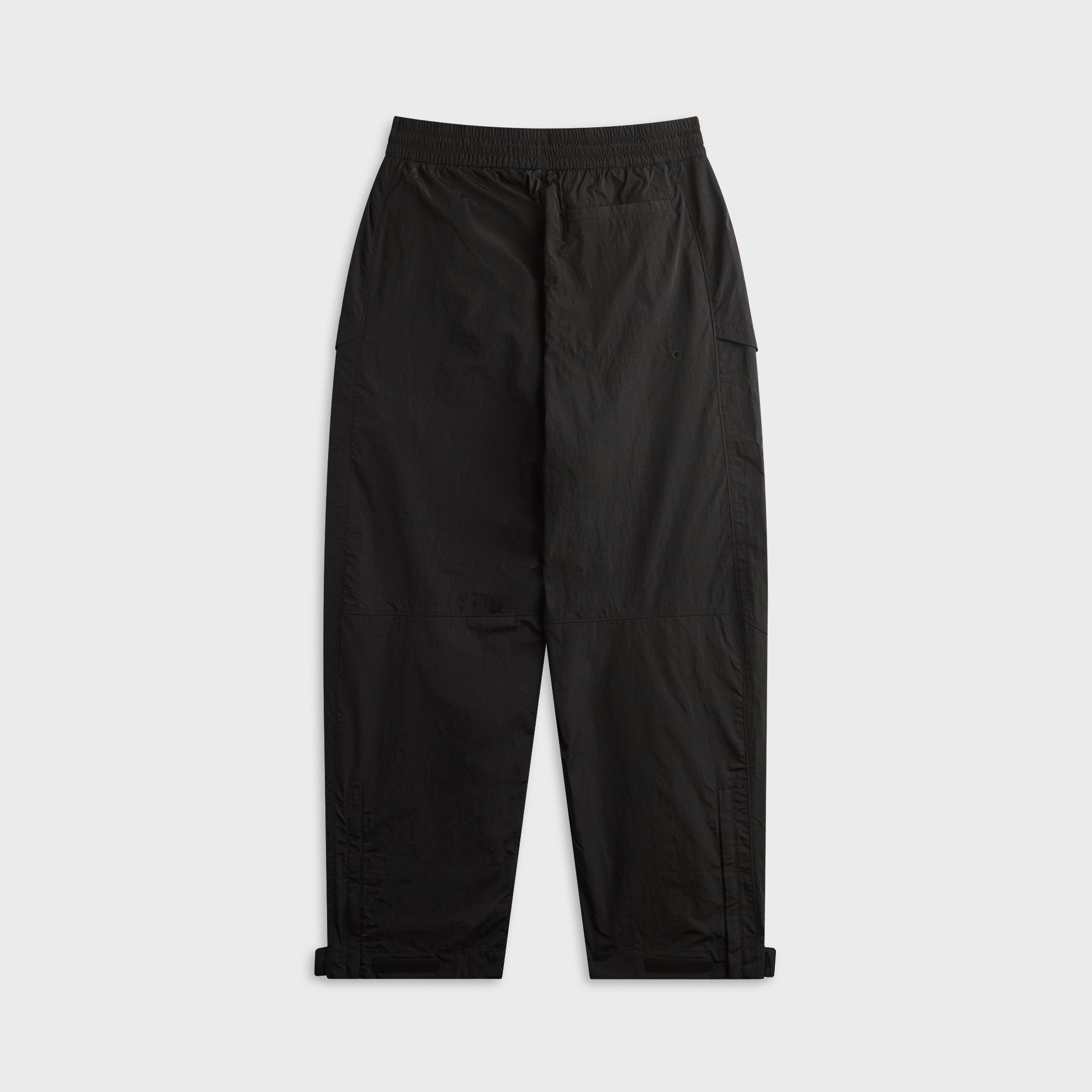 New Balance Grey Nylon Wide Tapered Pant - Black