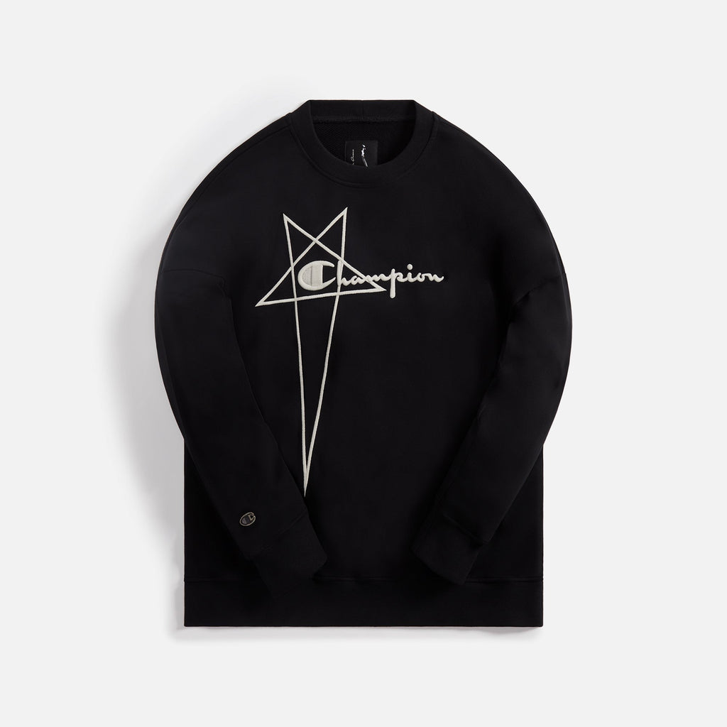 Rick Owens x Champion Pullover - Black