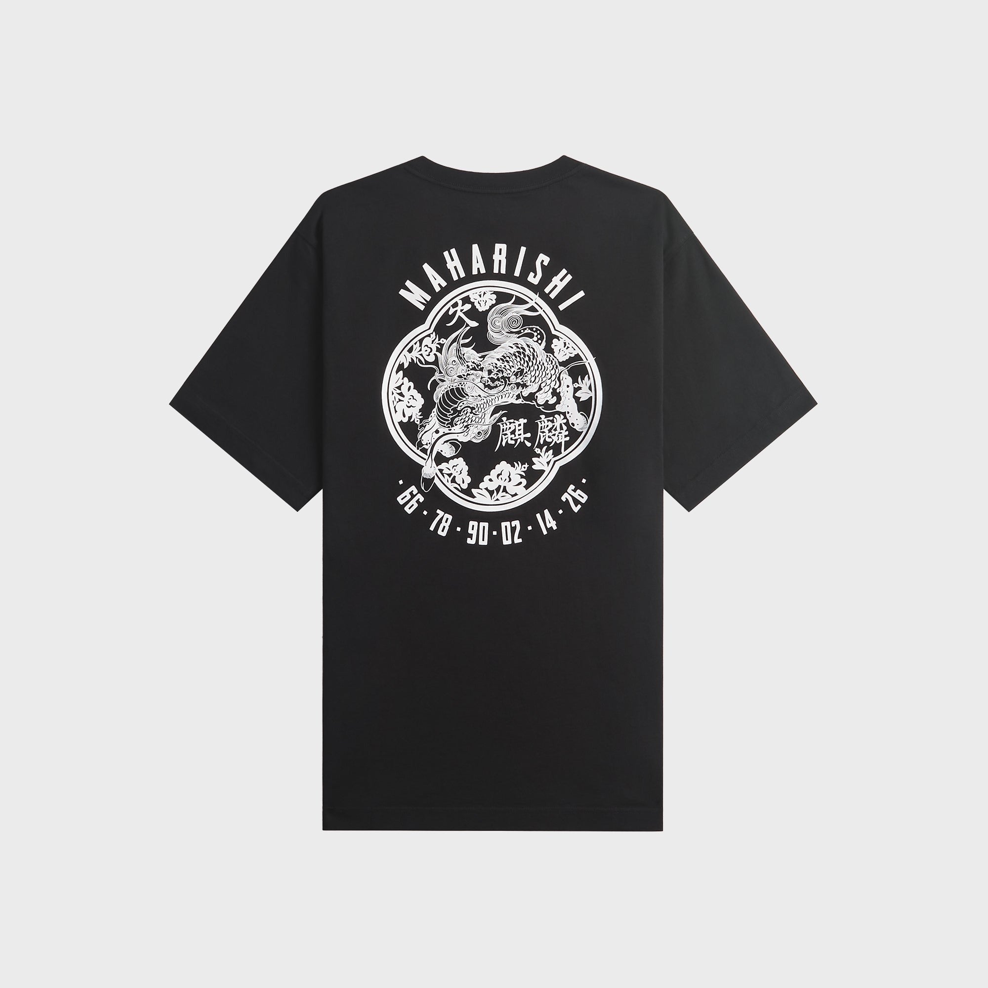 Maharishi 7238 Paper Cut Kirin Tee - Black
