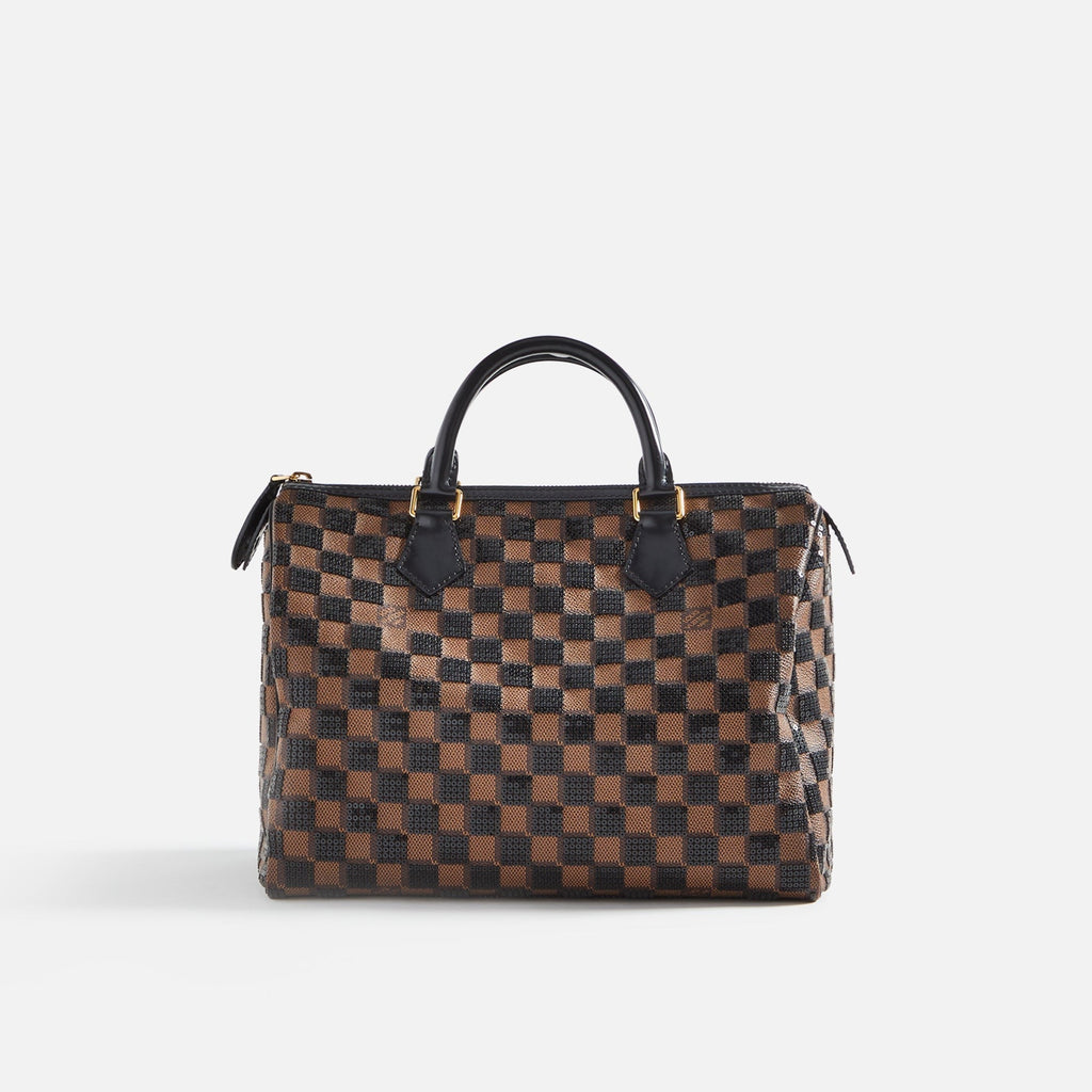 WGACA Louis Vuitton Damier Paillettes Speedy 30 - Black
