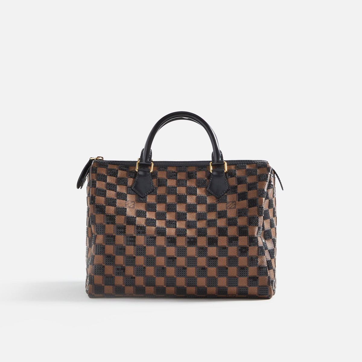 WGACA Louis Vuitton Damier Paillettes Speedy 30 - Black