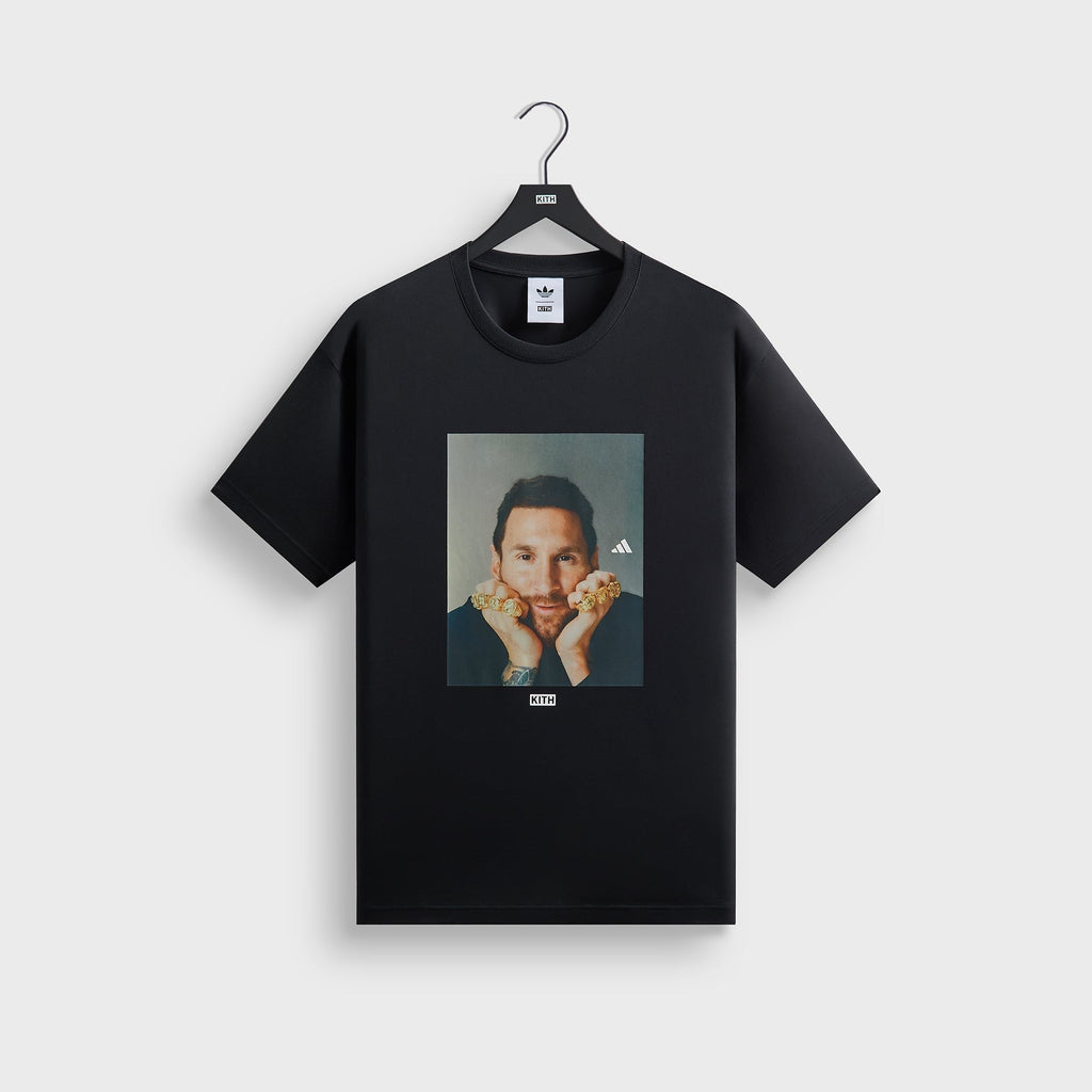 Kith & Messi for adidas Football Graphic Tee - Black