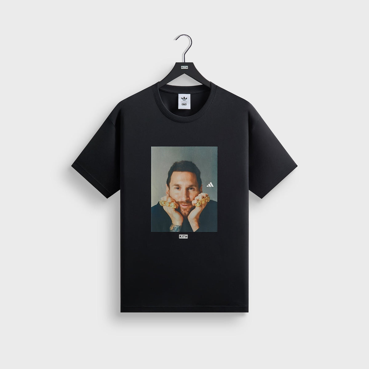 Kith & Messi for adidas Football Graphic Tee - Black