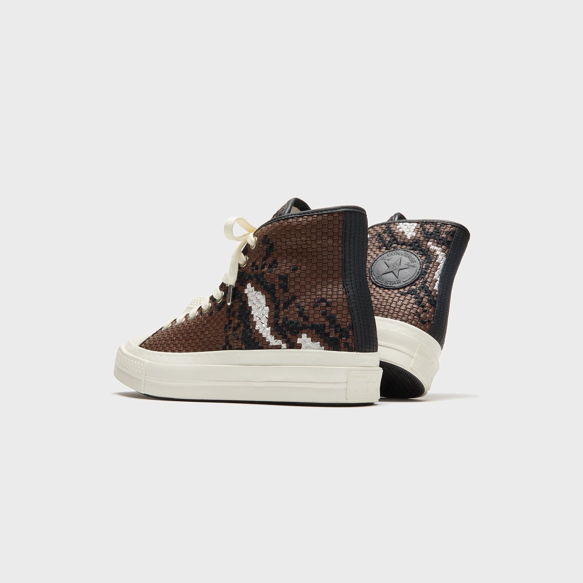 Converse First String Chuck Taylor All Star - Brown / Snow White / Black