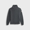 Moncler Zip-Up Cardigan - Grey