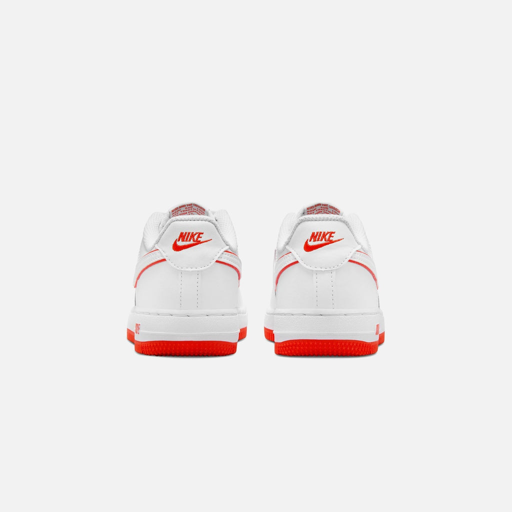Nike PS Air Force 1 Low - White / White / Picante Red